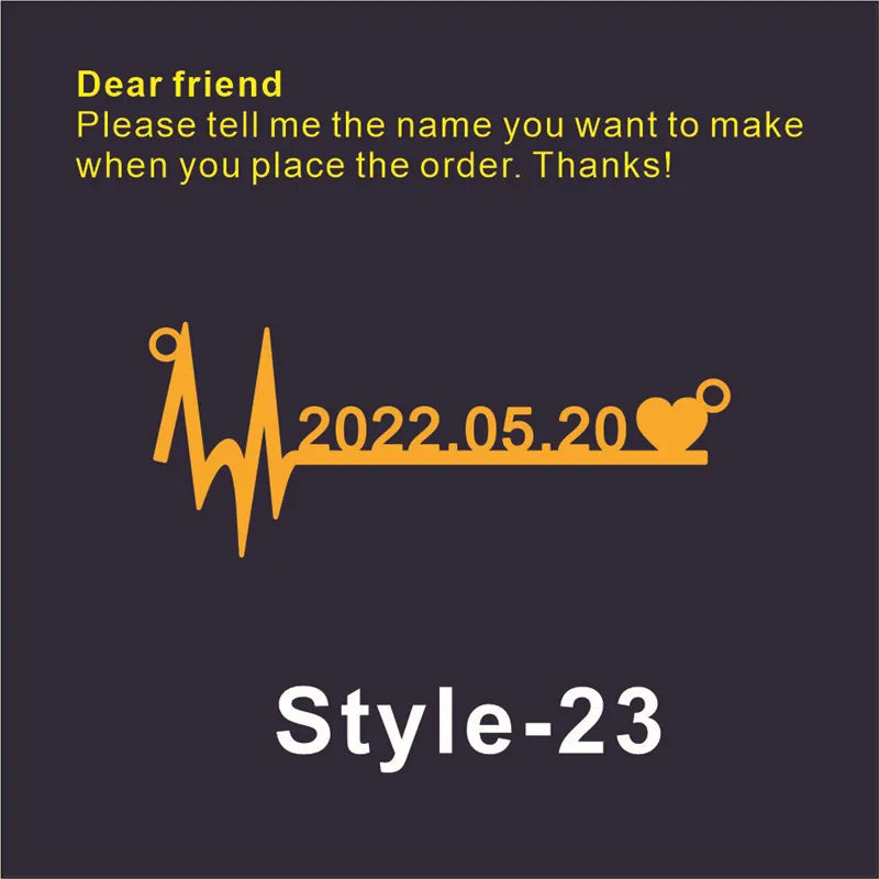 Custom Necklace for Women 2022 Personalized Letter Choker Customized Jewelry Pendant Nameplate with Stainless Steel Initials