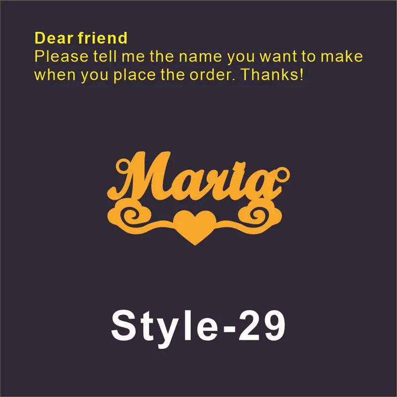 Custom Necklace for Women 2022 Personalized Letter Choker Customized Jewelry Pendant Nameplate with Stainless Steel Initials